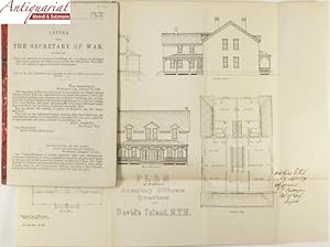 Bild des Verkufers fr Letter from the Secretary of War, transmitting Plans and Estimates, for permanent Buildings &c., to complete the Principal Depot of the General Recruiting Service at David s Island, New York Harbor, and asking an Appropriation for that Purpose. January 20, 1880. zum Verkauf von Antiquariat MEINDL & SULZMANN OG