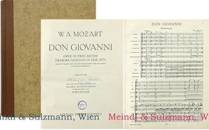 Don Giovanni. Oper in zwei Akten. Dramma Giocoso in due Atti. Deutsche Bearbeitung nach der Überl...