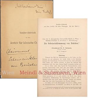 Seller image for Die Scheineinklemmung von Brchen. for sale by Antiquariat MEINDL & SULZMANN OG