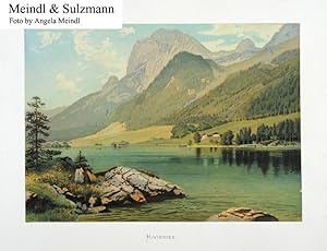 Orig. Chromolithographie aus C. P. C. Köhler und Max Haushofer: Die Salzburger Alpen.