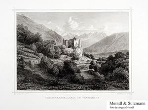 Seller image for Schloss Kastellbell im Vintschgau". Aus A. Ruthner: Das Kaiserthum Oesterreich. for sale by Antiquariat MEINDL & SULZMANN OG