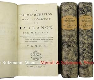 Image du vendeur pour De l'Administration des Finances de la France. 3 Bnde. mis en vente par Antiquariat MEINDL & SULZMANN OG