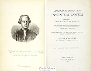 Auenbrugger s Inventum Novum. Faksimile nach der ersten Ausgabe. Begleitet von der französischen ...