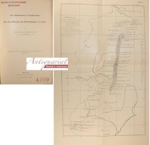 Immagine del venditore per Die Gradmessung in Ecuador - Peru oder Die neue Messung des Meridianbogens von Quito. (Sonderabdruck aus der "sterreichischen Zeitschrift fr Vermessungswesen", Jahrgang 1909), venduto da Antiquariat MEINDL & SULZMANN OG