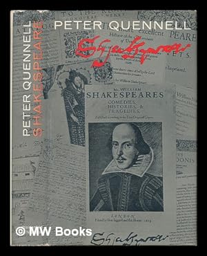 Bild des Verkufers fr Shakespeare : the poet and his background zum Verkauf von MW Books