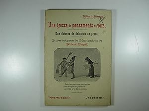 Seller image for UNA GROSSA DE PENSAMENTS EN VERS: UNA DOTZENA DE DEIXATATS EN PROSA for sale by Costa LLibreter