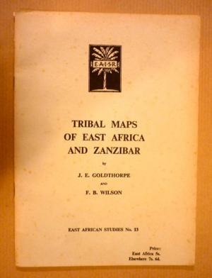 Bild des Verkufers fr Tribal Maps Of East Africa And Zanzibar (East African Studies No. 13) zum Verkauf von Antiquariat Bernhard