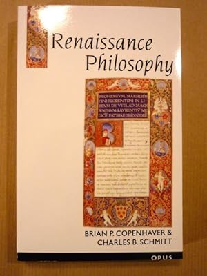 Imagen del vendedor de Renaissance Philosophy (A History of Western Philosophy; 3) a la venta por Antiquariat Bernhard