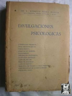 DIVULGACIONES PSICOLÓGICAS