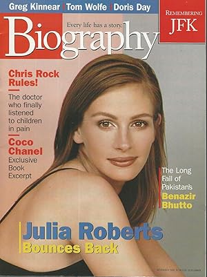 Seller image for Biography Magazine; November, 1998 for sale by Dorley House Books, Inc.