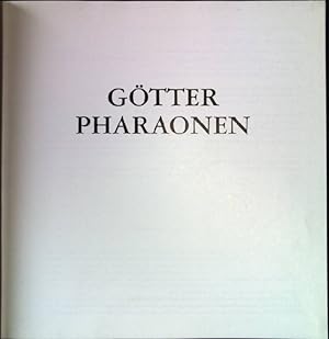 Bild des Verkufers fr Gtter; Pharaonen. Ausstellung. zum Verkauf von books4less (Versandantiquariat Petra Gros GmbH & Co. KG)