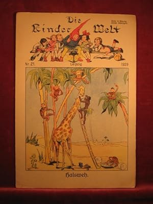 Imagen del vendedor de Die Kinderwelt. Jahrgang 1929, Heft Nr. 21. a la venta por Wolfgang Kohlweyer