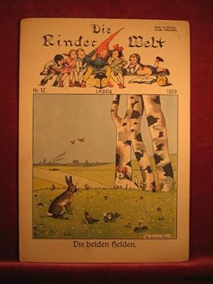 Imagen del vendedor de Die Kinderwelt. Jahrgang 1929, Heft Nr. 12. a la venta por Wolfgang Kohlweyer