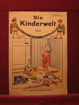 Imagen del vendedor de Die Kinderwelt. Jahrgang 1928, Heft Nr. 20. a la venta por Wolfgang Kohlweyer