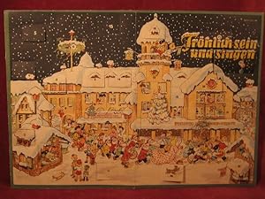 Imagen del vendedor de Adventskalender "Weihnachtsumzug vor dem Theater". a la venta por Wolfgang Kohlweyer