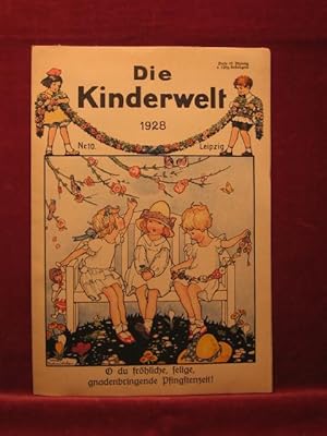 Imagen del vendedor de Die Kinderwelt. Jahrgang 1928, Heft Nr. 10. a la venta por Wolfgang Kohlweyer