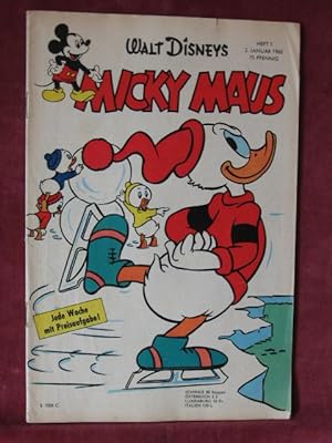 Micky Maus. Jahrgang 1960, Heft Nr. 1.