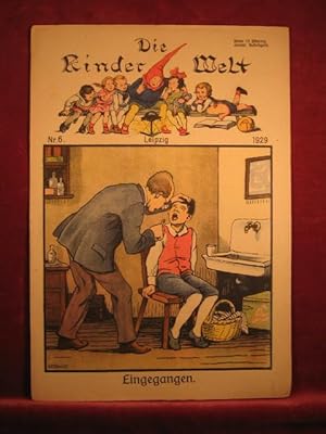 Imagen del vendedor de Die Kinderwelt. Jahrgang 1929, Heft Nr. 6. a la venta por Wolfgang Kohlweyer