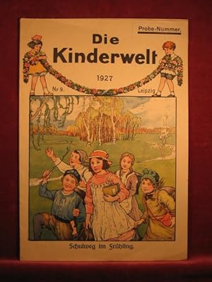 Imagen del vendedor de Die Kinderwelt. Jahrgang 1927, Heft Nr. 9. a la venta por Wolfgang Kohlweyer