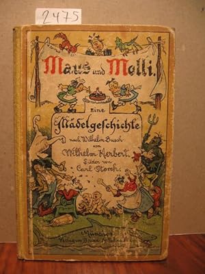Maus und Molli. Eine Mädchengeschichte nach Wilhelm Busch von Wilhelm Herbert.