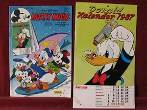 Micky Maus. Nr. 1, 22.12.1986 mit Donald Kalender 1987.