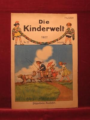 Imagen del vendedor de Die Kinderwelt. Jahrgang 1927, Heft Nr. 22. a la venta por Wolfgang Kohlweyer