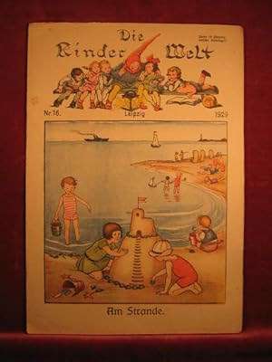 Imagen del vendedor de Die Kinderwelt. Jahrgang 1929, Heft Nr. 16. a la venta por Wolfgang Kohlweyer