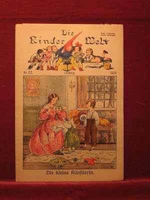 Imagen del vendedor de Die Kinderwelt. Jahrgang 1929, Heft Nr. 22. a la venta por Wolfgang Kohlweyer