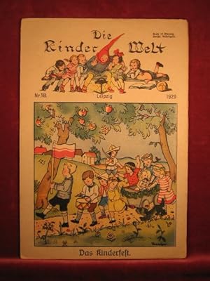 Imagen del vendedor de Die Kinderwelt. Jahrgang 1929, Heft Nr. 18. a la venta por Wolfgang Kohlweyer