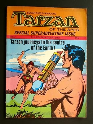 EDGAR RICE BURROUGHS TARZAN OF THE APES SPECIAL SUPERADVENTURE ISSUE TARZAN'S JOURNEYS TO THE CEN...