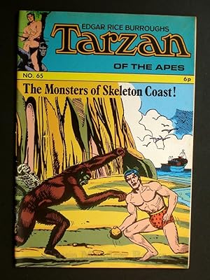 EDGAR RICE BURROUGHS TARZAN OF THE APES No. 65. THE MONSTERS OF SKELETON COAST!