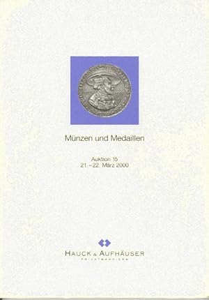 Münzen und Medaillen Auktion 15, 21.-22. März 2000