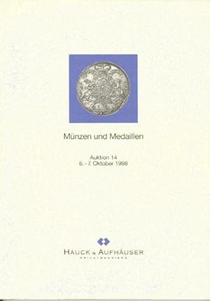 Münzen und Medaillen Auktion 14, 6.-7. Oktober 1998