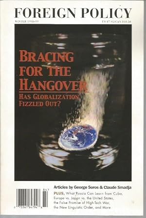 Imagen del vendedor de Foreign Policy Number 113, Winter 1998-99: Bracing for the Hangover: Has Globalization Fizzled Out? a la venta por Bookfeathers, LLC