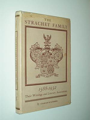 Image du vendeur pour The Strachey Family 1588 - 1932. Their Writings and Literary Associations. mis en vente par Rodney Rogers