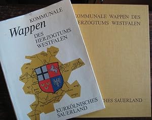 Kommunale Wappen des Herzogtums Westfalen. Kurkölnisches Sauerland.