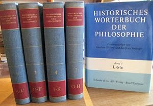 Historisches Wörterbuch der Philosophie. Vorhanden: Bde. 1 - 5 (von 13). Unter Mitwirkung von meh...