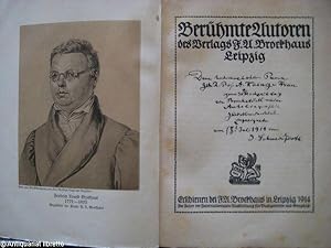 Autograph Georg Schweinfurth. In: Berühmte Autoren des Verlags F.A. Brockhaus Leipzig.