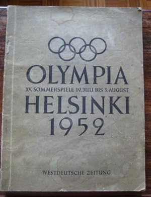 Olympia Helsinki 1952 XV. Sommerspiele 19. Juli bis 3. August.