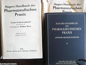 Hagers Handbuch der pharmazeutischen Praxis für Apotheker, Arzneimittelhersteller, Drogisten, Ärz...