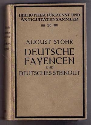 Deutschen Fayencen und deutsches Steingut