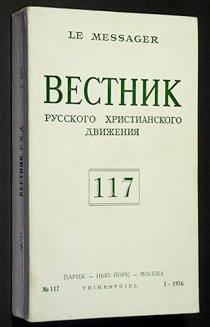 Bild des Verkufers fr Vestnik: Russkogo Khristianskogo Dvizheniya (No. 117, 1 - 1976) zum Verkauf von Boyd Used & Rare Books