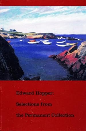 Seller image for Edward Hopper, Selections from the Permanent Collection: Whitney Museum of American Art, July 21-November 5, 1989 for sale by Randall's Books