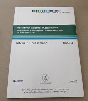 Immagine del venditore per Produktivitt in alternden Gesellschaften. Mit 28 Abbildungen und 2 Tabellen. venduto da Antiquariat Maralt