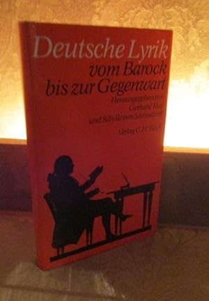 Seller image for Deutsche Lyrik vom Barock bis zur Gegenwart. for sale by Antiquariat Maralt