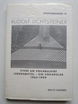 Vivre un Vocabulaire. Lebensmittel - ein Vokabular. 1962 - 1999.