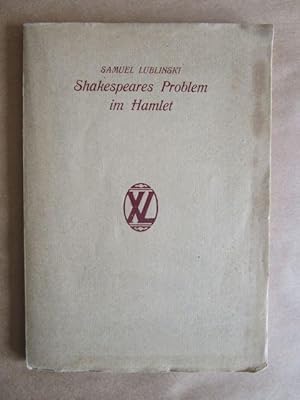 Immagine del venditore per Shakespeares Problem im Hamlet. venduto da Antiquariat Maralt