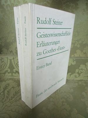 Geisteswissenschaftliche Erläuterungen zu Goethes "Faust". Erster Band: Faust, der strebende Mens...