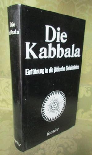 Seller image for Die Kabbala. - Autorisierte Uebersetzung von Julius Nestler. Mit zahlreichen Illustrationen. for sale by Antiquariat Maralt