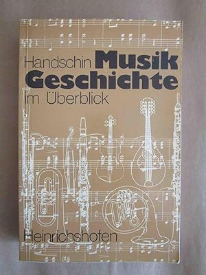 Imagen del vendedor de Musikgeschichte im berblick. a la venta por Antiquariat Maralt